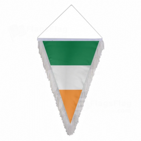 Ireland Triangle Fringed Streamers