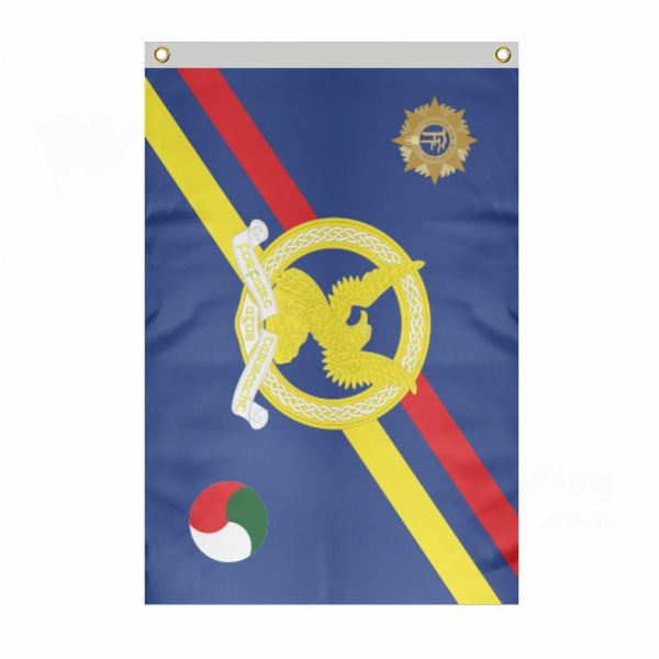 Irish Air Corps Large Size Flag Hanging on Building