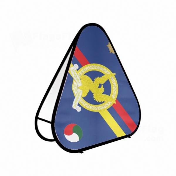 Irish Air Corps Triangle Fabric Banner Display Stands