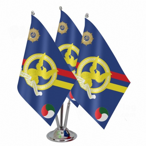 Irish Air Corps Triple Table Flag