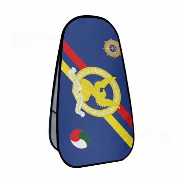 Irish Air Corps Vertical Cloth Banner Display Stands