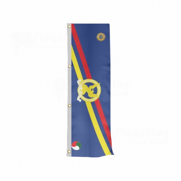 Irish Air Corps Vertically Raised Flags