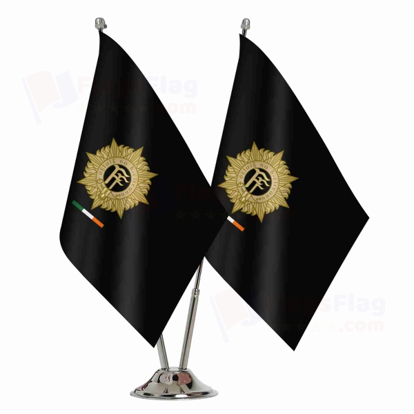 Irish Defence Forces Binary Table Flag