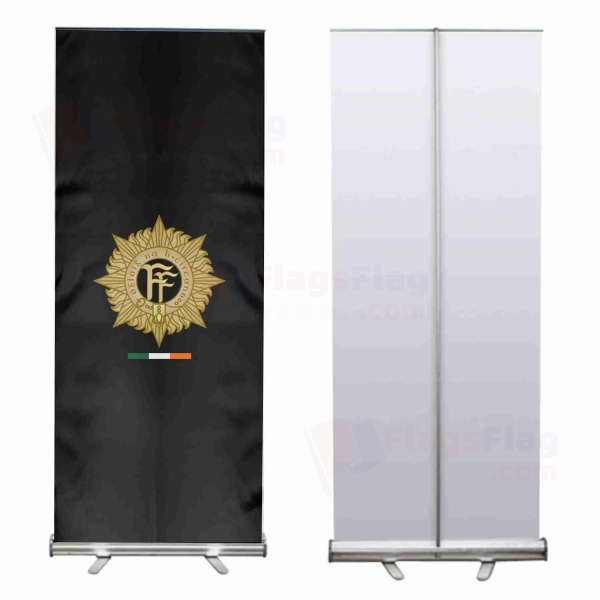 Irish Defence Forces Roll Up Banner