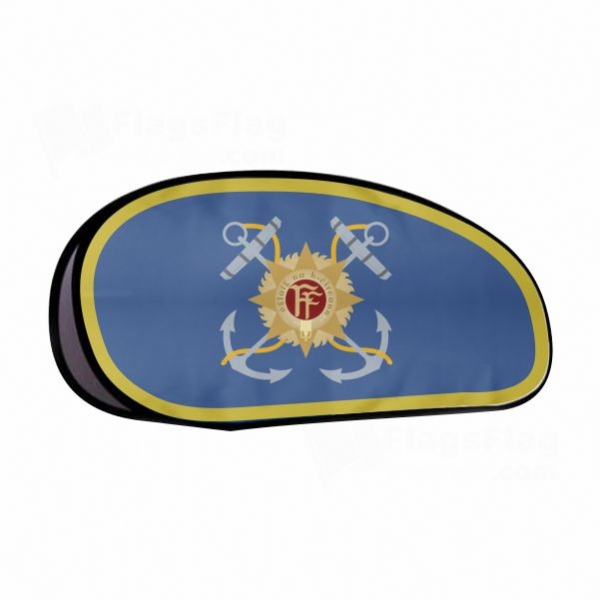 Irish Naval Horizontal Fabric Banner Display Stands