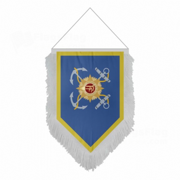 Irish Naval Pentagonal Flags