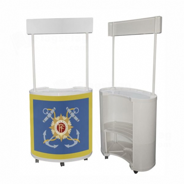 Irish Naval Round Display Stand