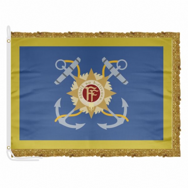Irish Naval Satin Office Flag