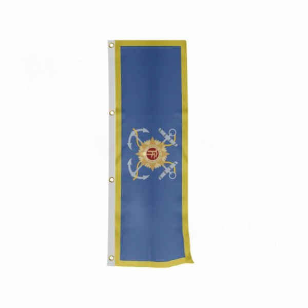 Irish Naval Vertically Raised Flags