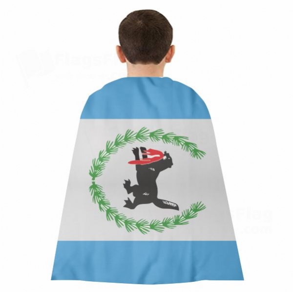 �rkutsk Oblast� Woven Fabric Cloak Digital Printing
