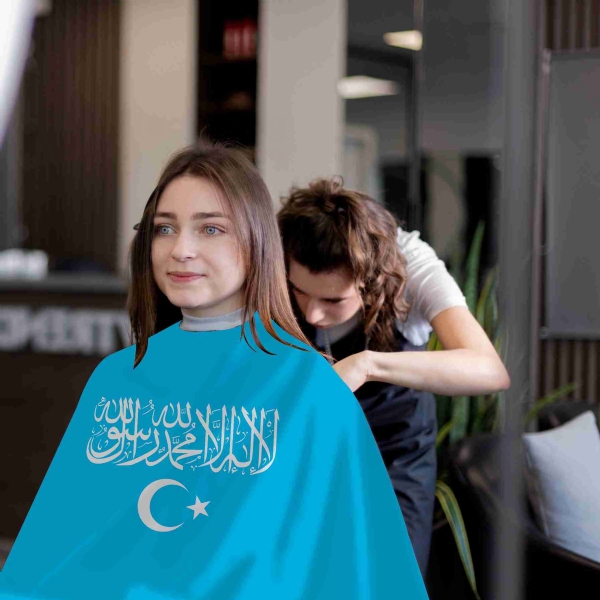 Islamic Republic Of East Turkestan Barber Apron