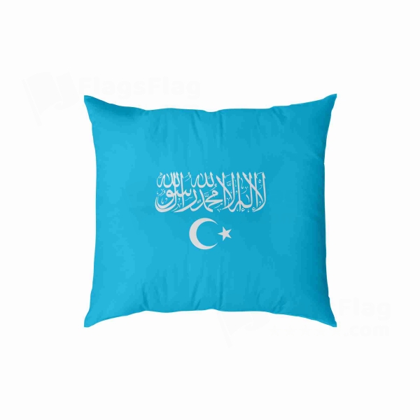 Islamic Republic Of East Turkestan Digital Printed Pillow Cover