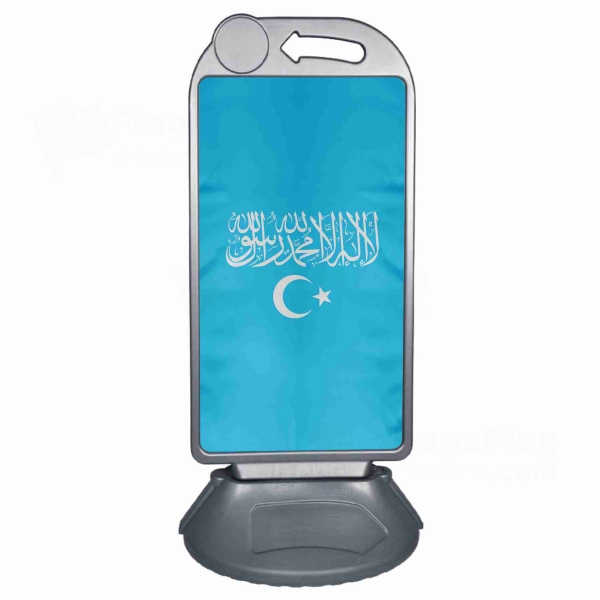 Islamic Republic Of East Turkestan Large Plastic Parking Barge