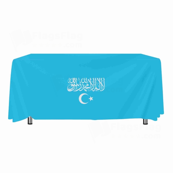Islamic Republic Of East Turkestan Tablecloth Models