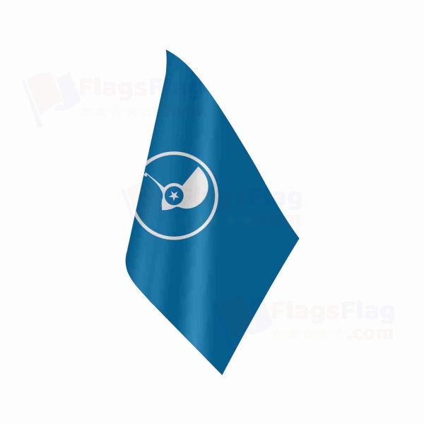 Island Of Yap Table Flag