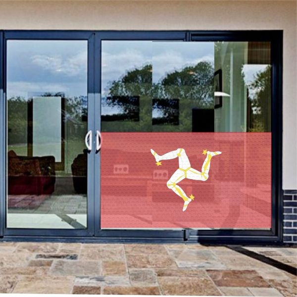 Isle of Man Glass Film Isle of Man One Way Vision Printing