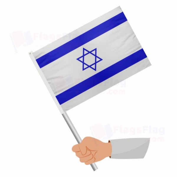 israel Stick Flag
