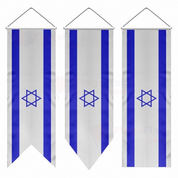 israel Swallowtail Flags