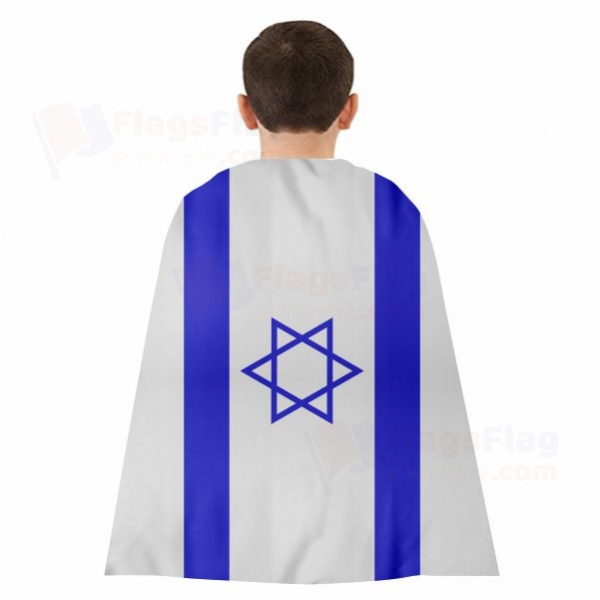 israel Woven Fabric Cloak Digital Printing