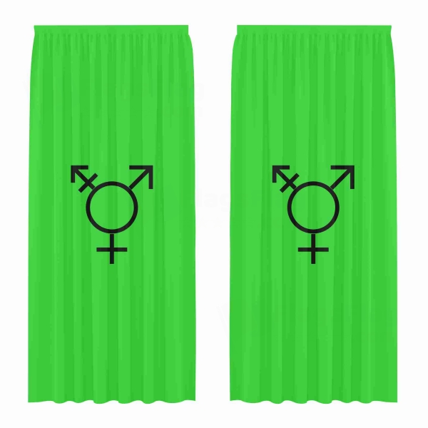 Israeli Transgender Digital Printed Curtains