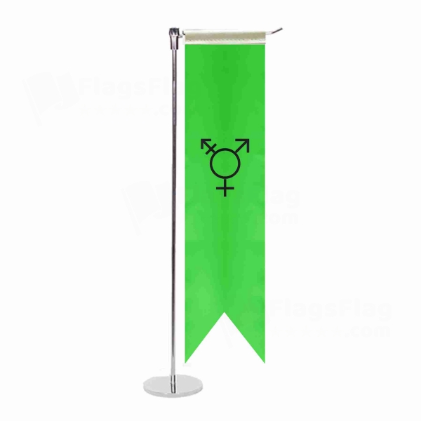 Israeli Transgender L Table Flag