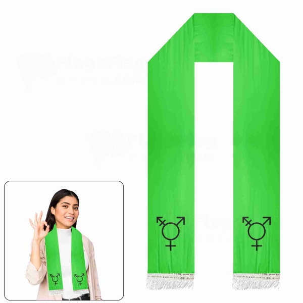 Israeli Transgender Scarf Digital Printing