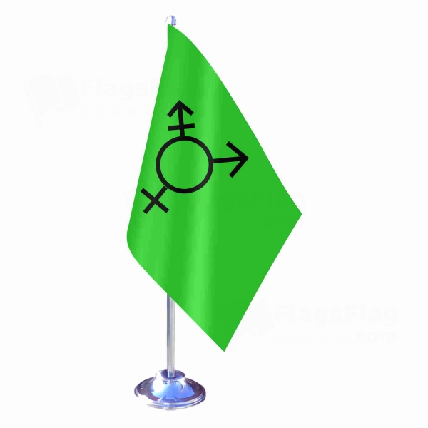Israeli Transgender Single Table Flag