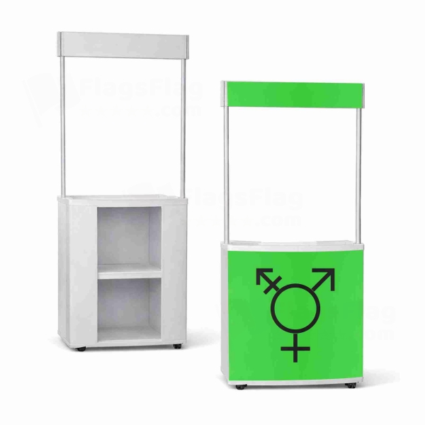 Israeli Transgender Square Promotion Stand