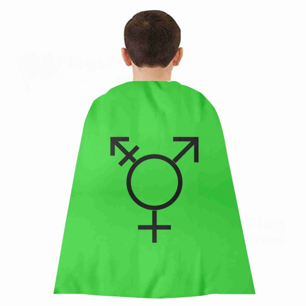 Israeli Transgender Woven Fabric Cloak Digital Printing