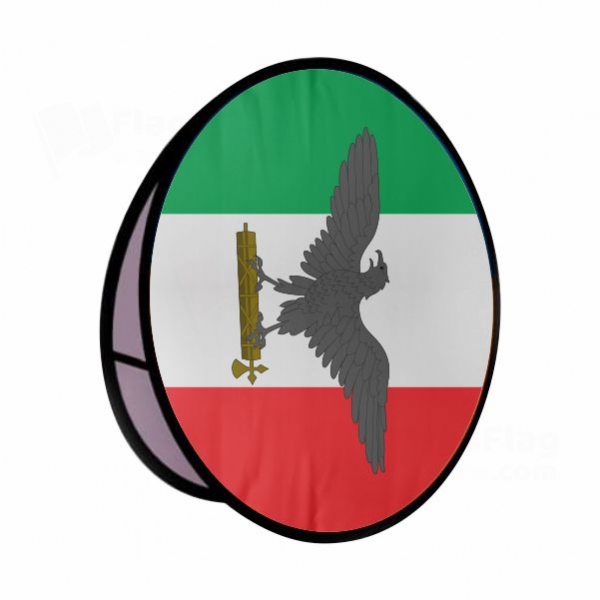 �talian Social Republic Round Cloth Banner Display Stands