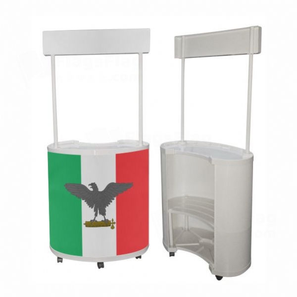 �talian Social Republic Round Display Stand