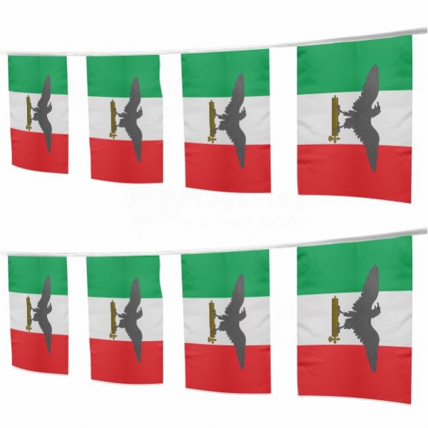 �talian Social Republic Square String Flags