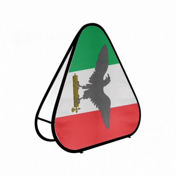 �talian Social Republic Triangle Fabric Banner Display Stands