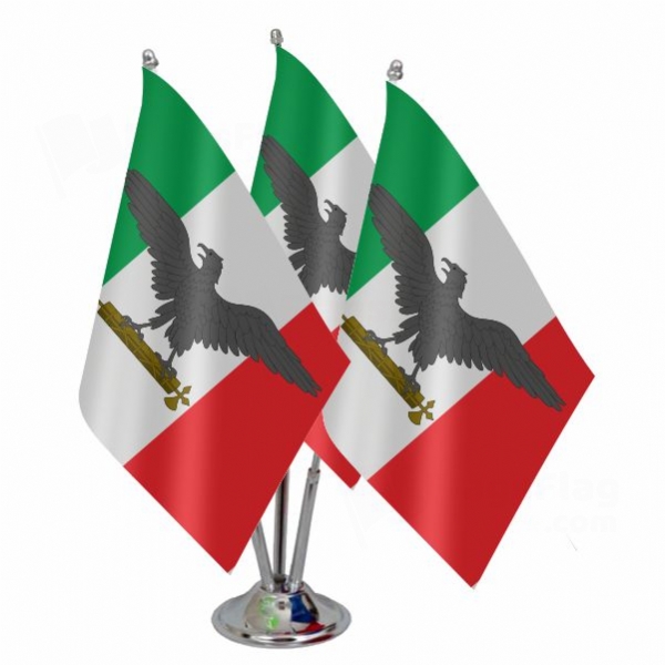�talian Social Republic Triple Table Flag