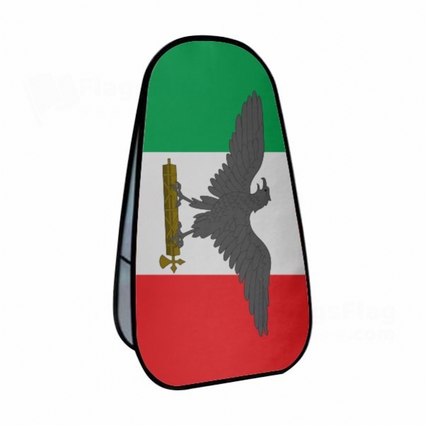 �talian Social Republic Vertical Cloth Banner Display Stands