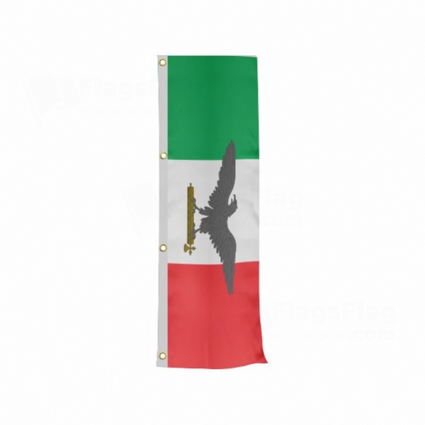 �talian Social Republic Vertically Raised Flags