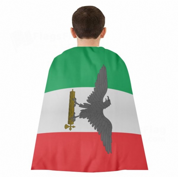 �talian Social Republic Woven Fabric Cloak Digital Printing