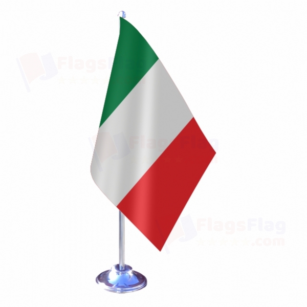 italy Single Table Flag