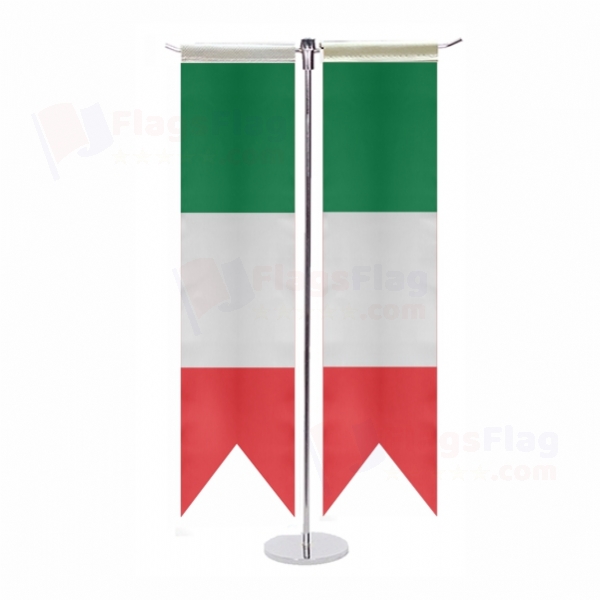 italy T Table Flags