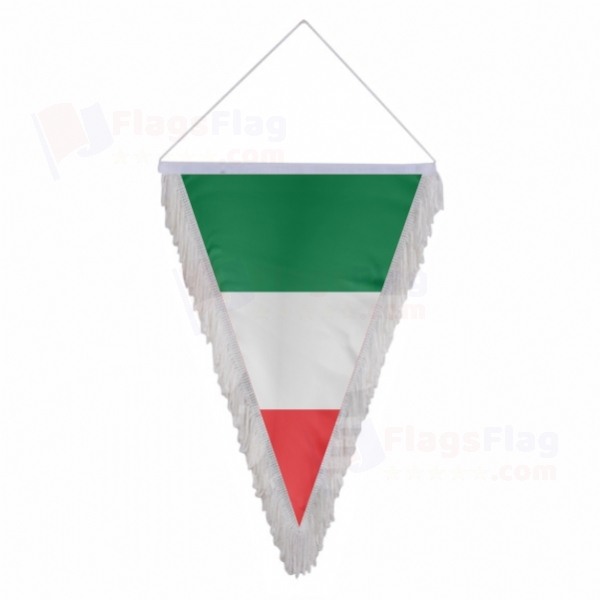 italy Triangle Fringed Streamers