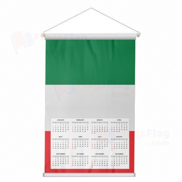 italy Woven Fabric Digital Printing Calendar