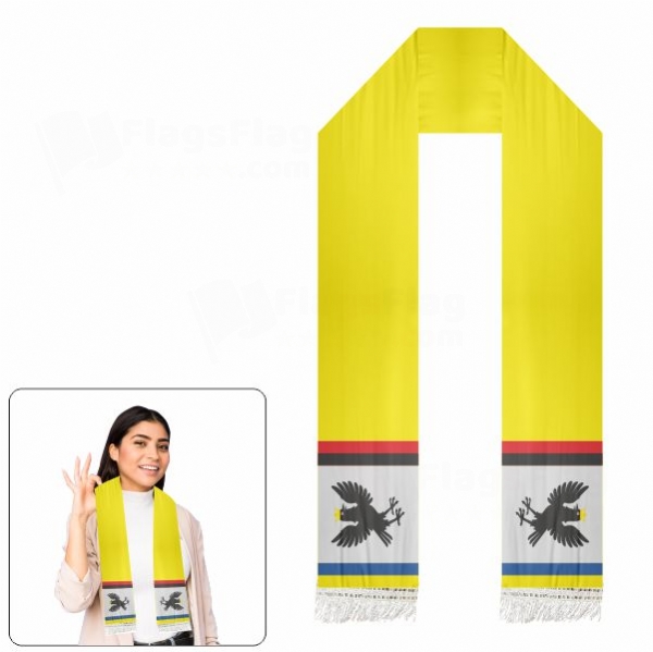 Ivano Frankivsk Oblast Scarf Digital Printing