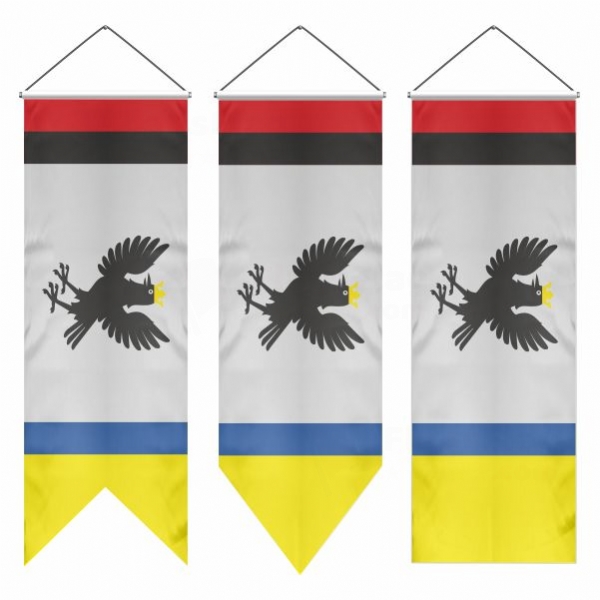 Ivano Frankivsk Oblast Swallowtail Flags