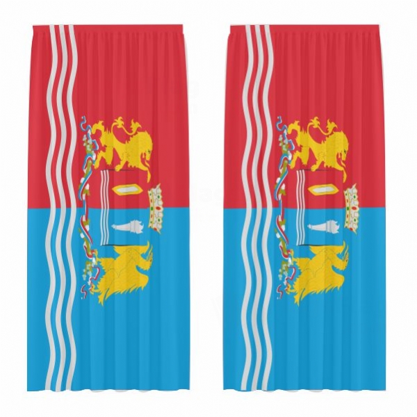 Ivanovo Oblast Digital Printed Curtains