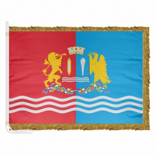 Ivanovo Oblast Satin Office Flag