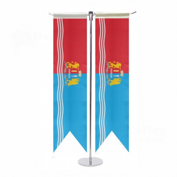 Ivanovo Oblast T Table Flag