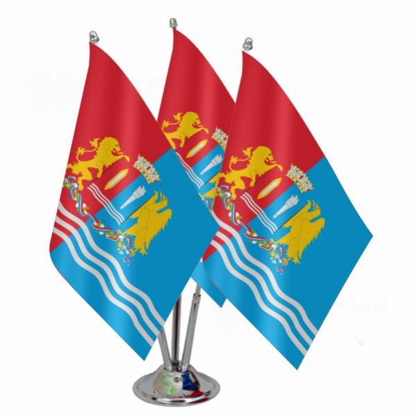 Ivanovo Oblast Triple Table Flag