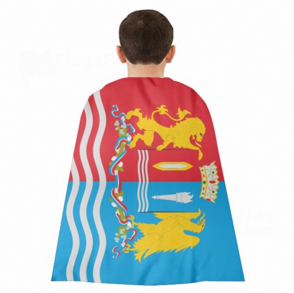 Ivanovo Oblast Woven Fabric Cloak Digital Printing