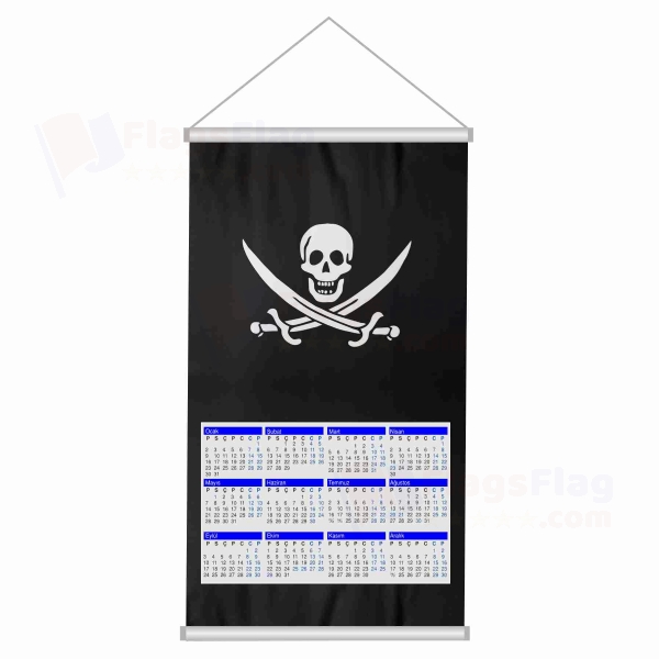 Jack Rackham Woven Fabric Digital Printing Calendar