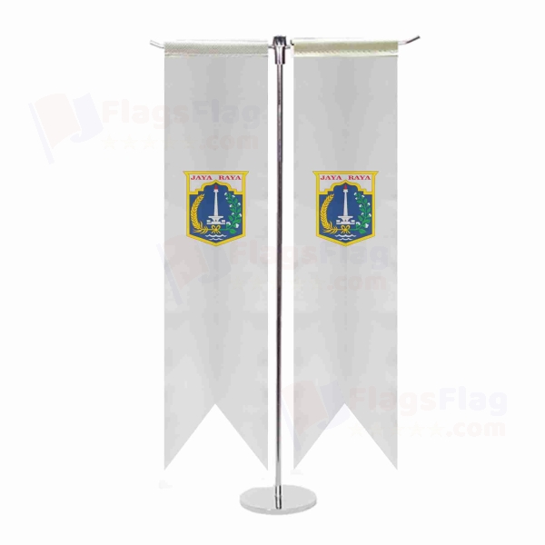 Jakarta T Table Flag